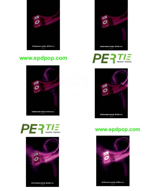 stands for chewing gum display e-paper for subway coach inwall advertisement