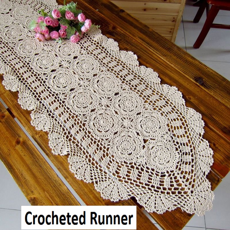 crochet Runners table runner Crochet video  Table