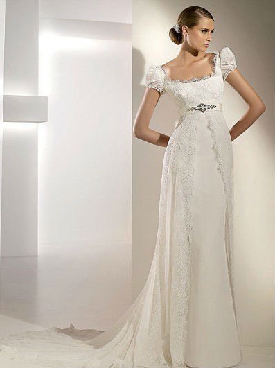 regency style wedding dresses