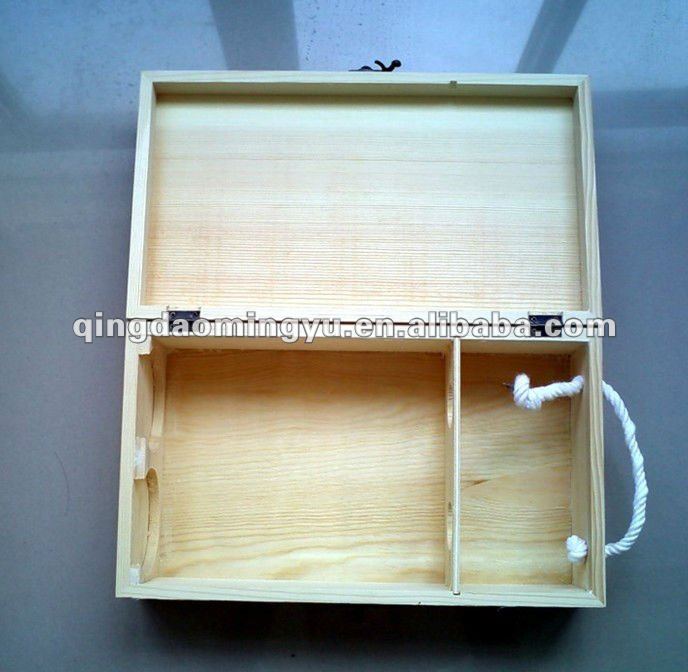 Red wine box-wooden