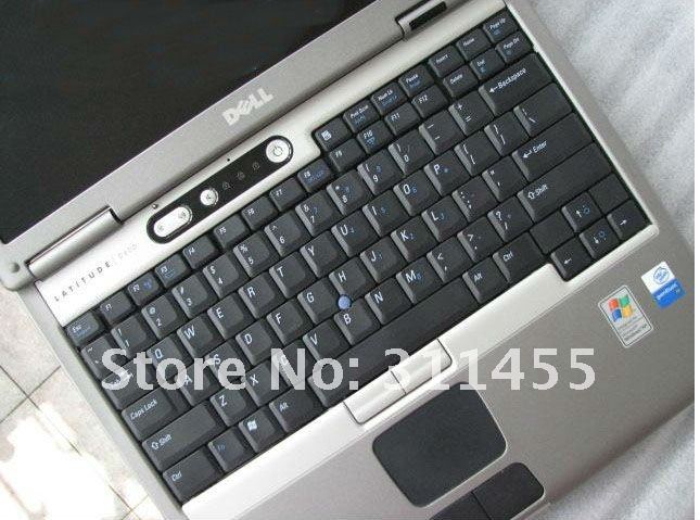 Купить дешевый компьютер использовал d600 ноутбук с 512m / 60gb и с dvd ...