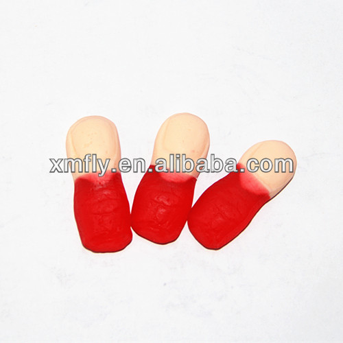 Halal finger shaped gummy candy