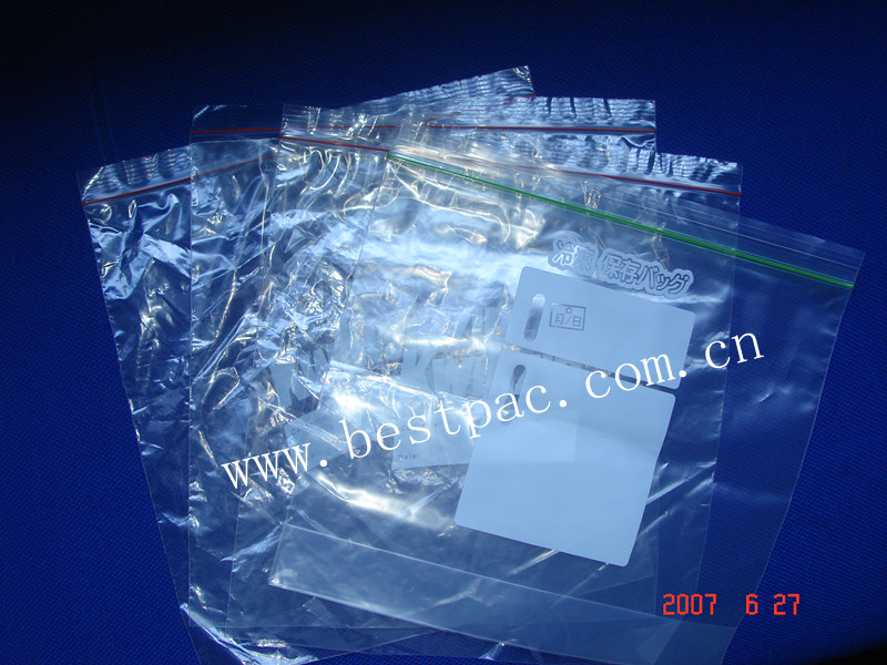 4 color LDPE zipper lock sandwich bags loose