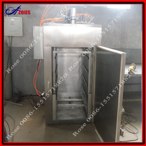 hot and cold smoking stainless steel meat smoke oven for sale