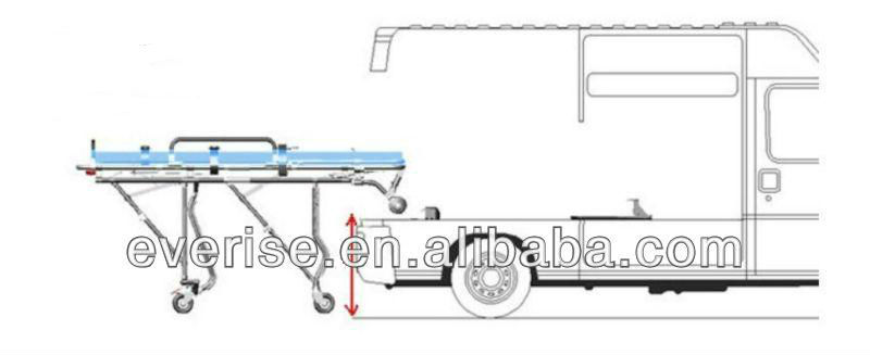 緊急用アルミニウムベースwsx-pt救急車のストレッチャー、 医療機器仕入れ・メーカー・工場
