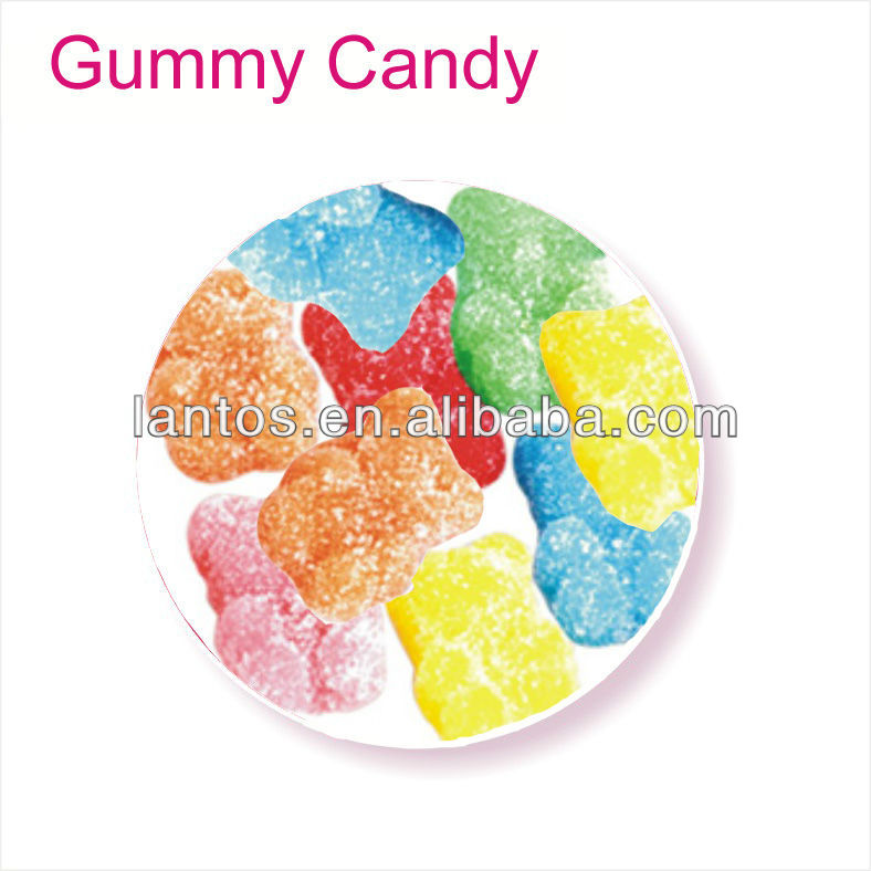 Lantos brand 20g gummy candy with sugar coated