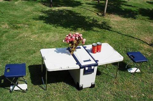 ピクニッククーラー付きテーブルチェア問屋・仕入れ・卸・卸売り