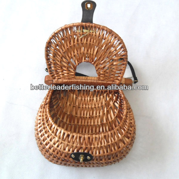 卸売安い手作りの籐のバスケット中国製クリール釣り仕入れ・メーカー・工場