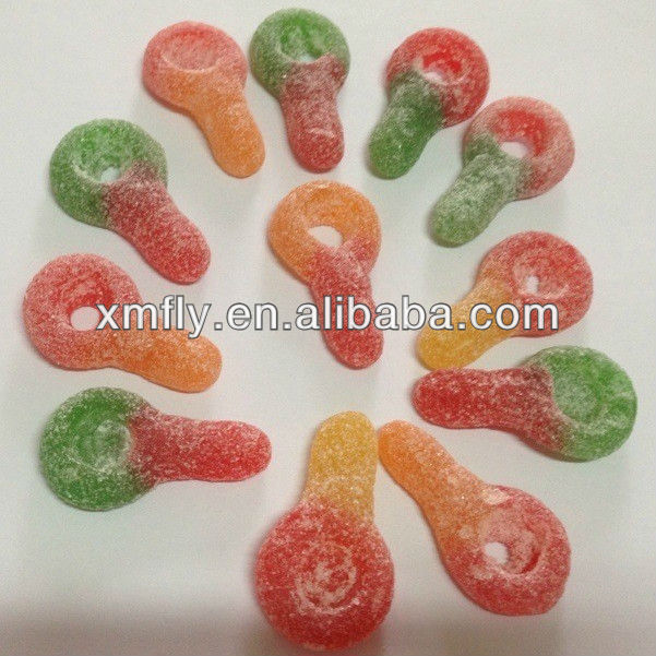 salty and sour gummy candy