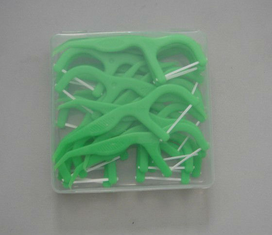 プラスチックデンタルフロス、 プラスチック歯の一突き、 プラスチック製の歯のクリーニングflossers問屋・仕入れ・卸・卸売り