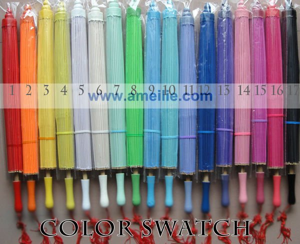 color swatch of fabric umbrella