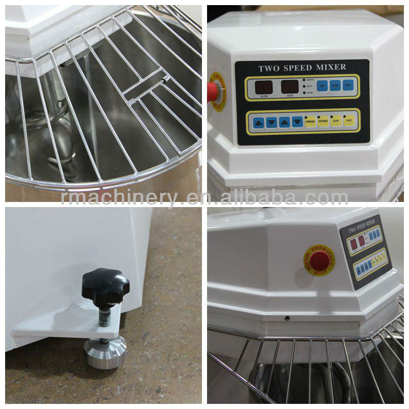 CE Double Speed Good Prices Spiral Mixer,Bakery Dough Spiral Mixer