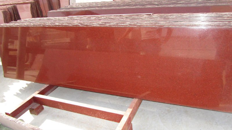655 dyed red