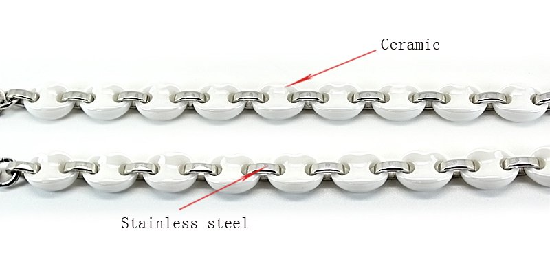 New arrival 2012 Ceramic&stainless steel bracelet Free shipping New arrival 2012 Ceramic&stainless steel bracelet Free shipping