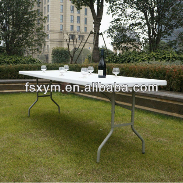 安い6フィートプラスチック製の長方形の折り畳み式のテーブル仕入れ・メーカー・工場