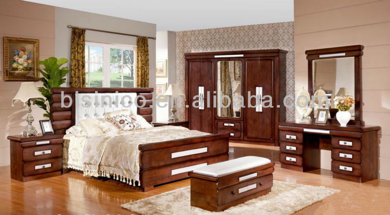 Klassische feste holz schlafzimmermöbel sets, antiken ganze reihe ... Schlafzimmermoebel