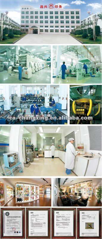OEM resealable Plastic Stand Up Zipper food packaging for nuts package