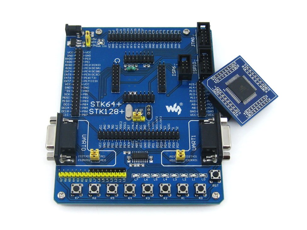 ATmega64A-AU ATmega64A mega64 AVR Development Board Starter Kit All I/O Expander