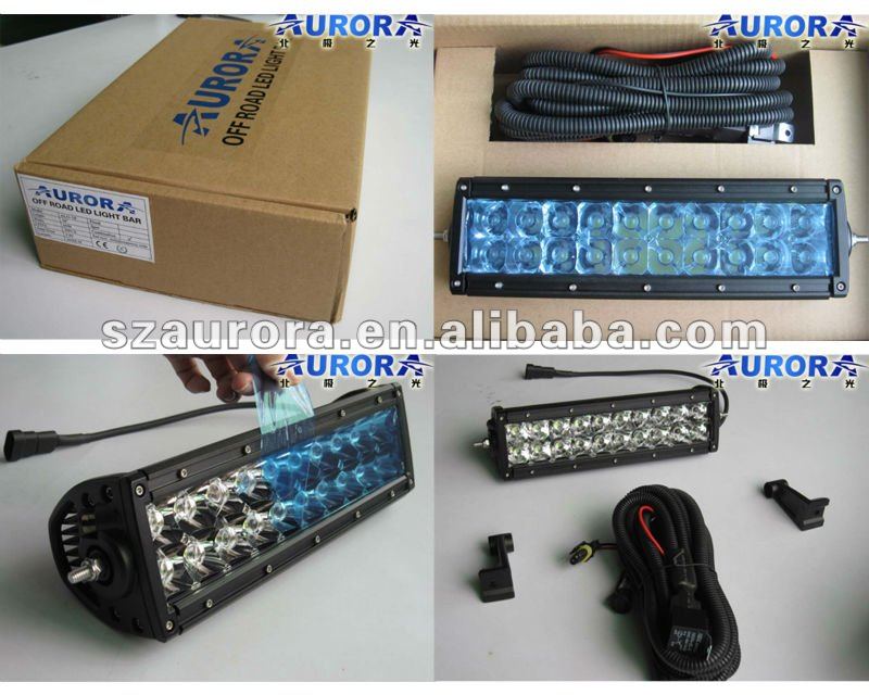 auto part 10inch led light bar SEMA SHOW