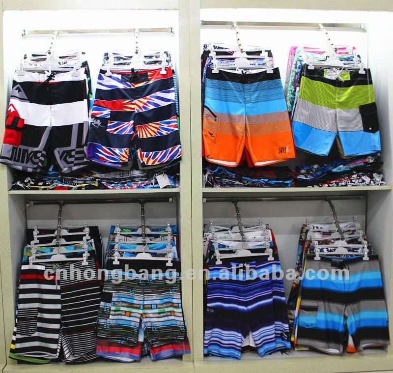 良いデザイン2014年カスタムボードショーツストライプ付き問屋・仕入れ・卸・卸売り