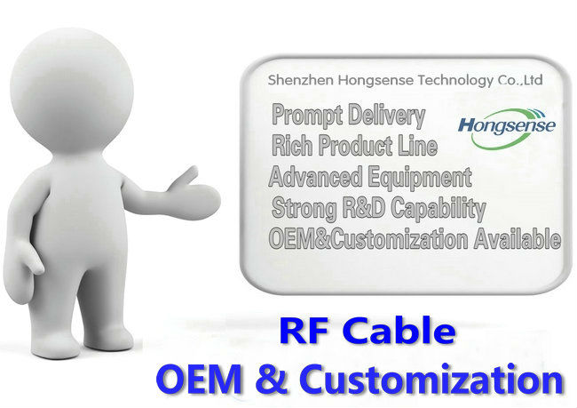 oem通信rfケーブルのsmaアンテナrfコネクタの金属カバー