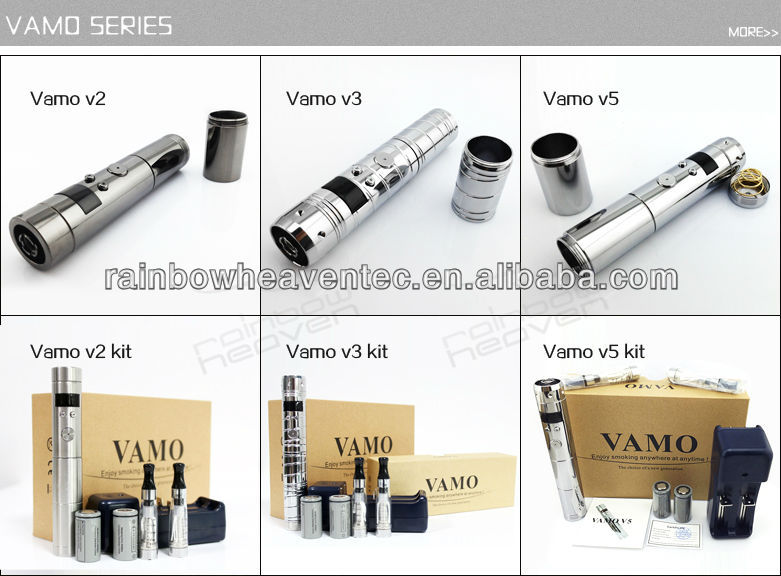 2014 Best seller variable voltage ecigator vamo vv mod,new arrival vamo v6 3w-20w chip vamo mod v6