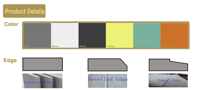 黄色の仕切り壁8mmの繊維セメント 問屋・仕入れ・卸・卸売り