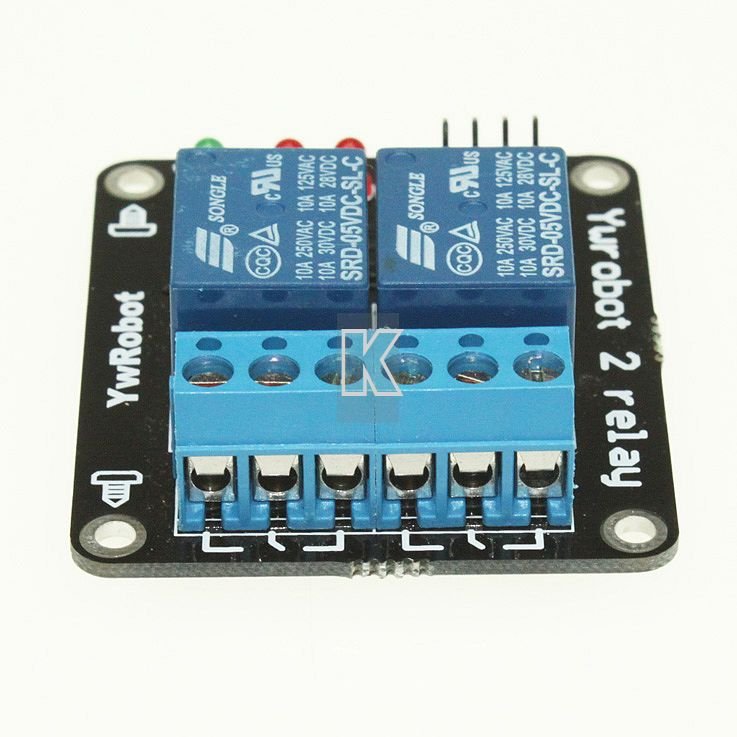 Freeshipping 5pcs/lot F481# Two 2 Channel 5V Relay Module Expansion Board For ARM PIC AVR MCU DSP