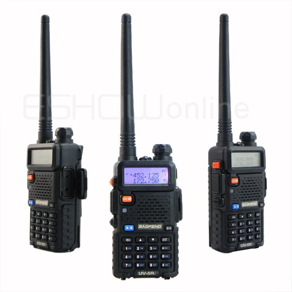 10pcs New 5W 128CH Walkie Talkie UHF&VHF BF-UV5R Interphone Transceiver Two-Way WIFH FM Radio Mobile Handled A0850A Eshow