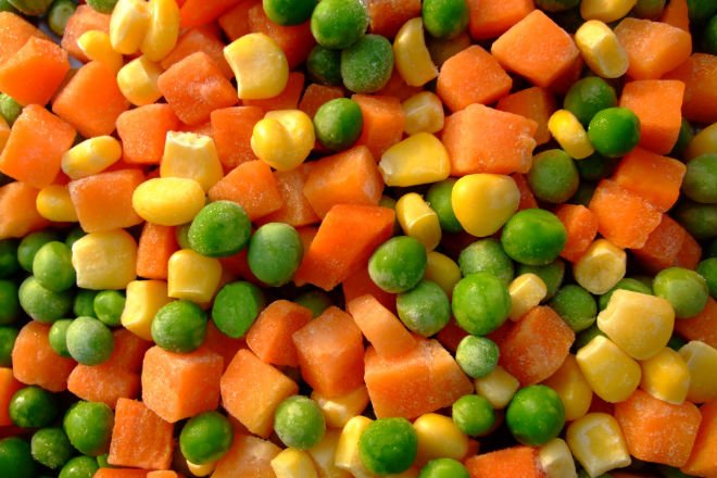 iqf frozen mixed vegetables with FDA,HACCP,OU KOSHER