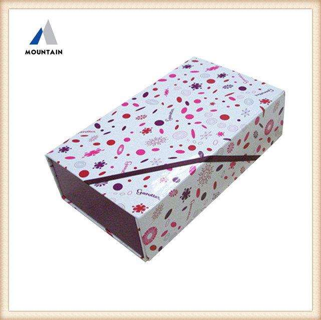 Mountain paper custom empty new shape chocolate packaging