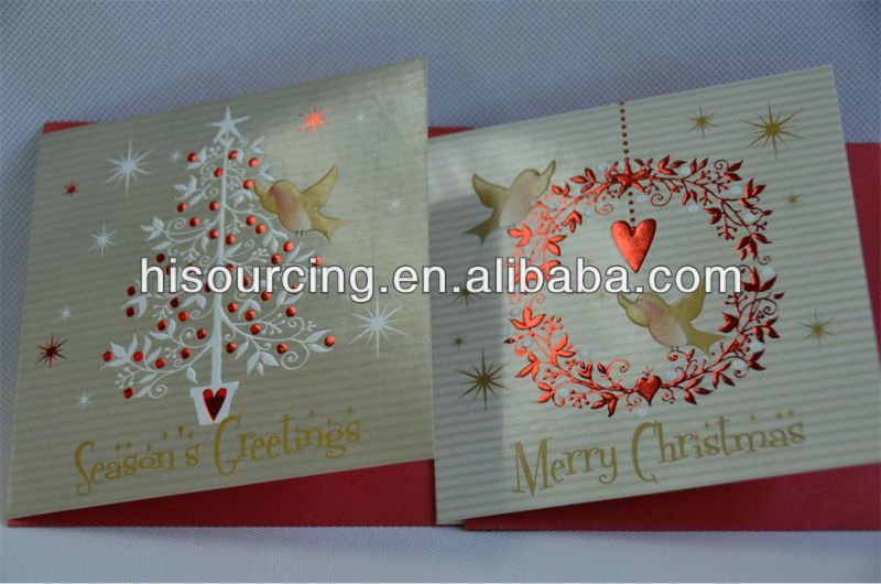 高品質2013クリスマスカード問屋・仕入れ・卸・卸売り