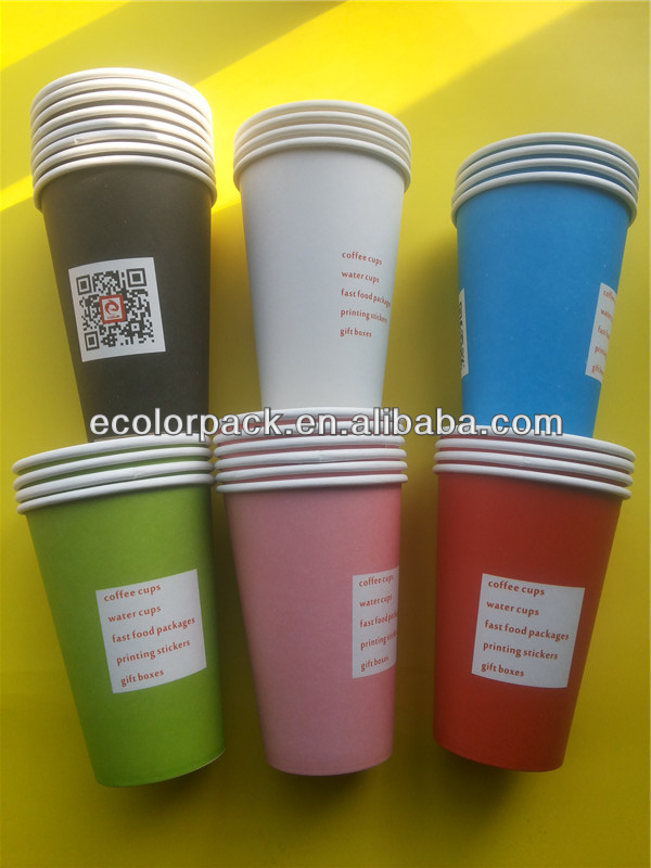 Custom disposable design disposable your own paper coffee cup