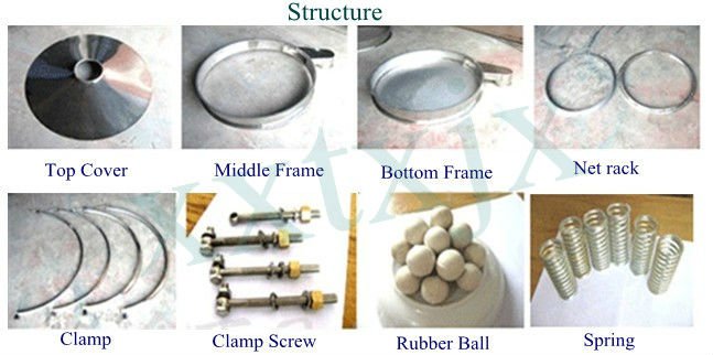 micron mesh filter cocoa powder screening machine