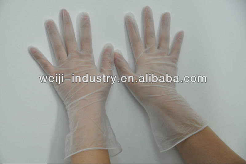 flocking / non-flockling vinyl glove / disposable