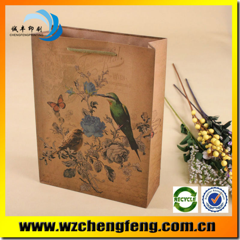 folding paper shopping bag