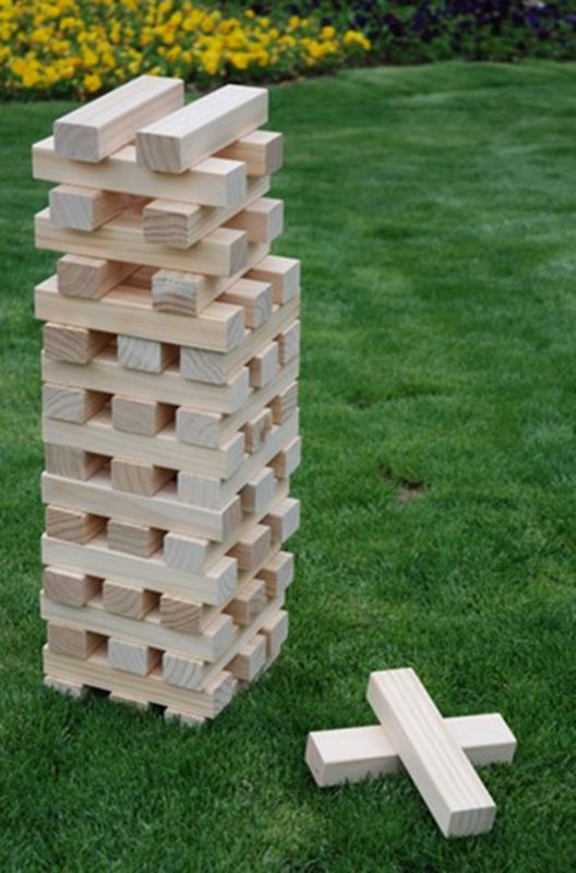 巨大な木製木造建築ブロックジェンガのためのゲーム子供のための大人のための問屋・仕入れ・卸・卸売り