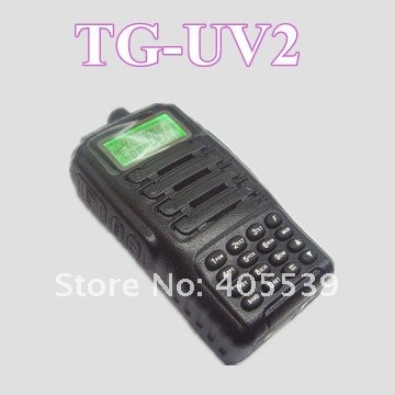 Quansheng TG-UV2 interphone Dual band dual display dual standby UHF VHF LCD for bodygurde , security,hotel,ham