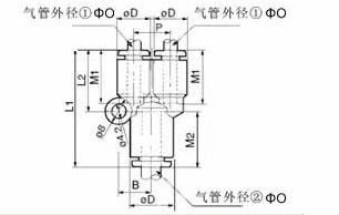 smc速い外側のねじ継手ykq2u分岐コネクタ仕入れ・メーカー・工場