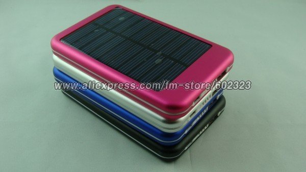 5000mah Solar Charger Solar Panel Battery Charger USB for iPhone/iPad Digital camera/PDA/PSP/GPS