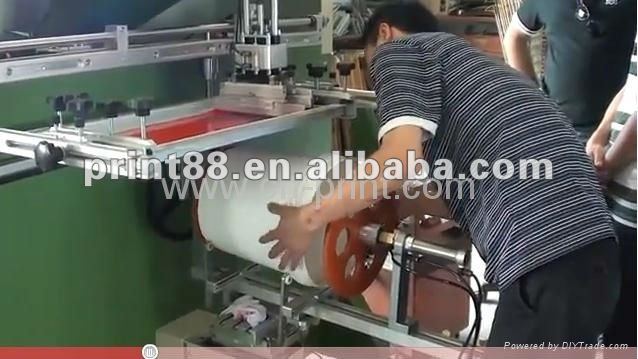 uvインク瓶のスクリーン印刷機印刷serigrafia大きなサイズのバケツを印刷するためのマシンのプラスチックボトル仕入れ・メーカー・工場