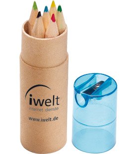 個の色の鉛筆セット12/木製色の鉛筆セット/プロモーション色の鉛筆セットでppチューブ問屋・仕入れ・卸・卸売り