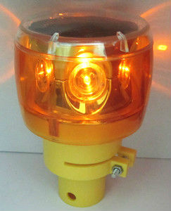 ソーラーled工事灯(6led)/道路保安灯/工事現場灯/交通安全用品/照明ライト問屋・仕入れ・卸・卸売り