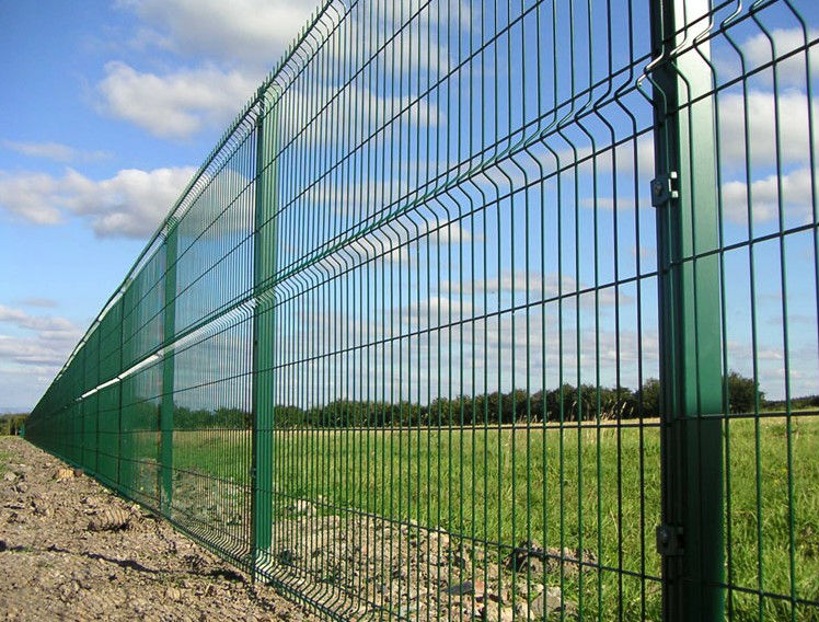 HOT SALE Welded wire fence (commerical type 4/5mm x 200x50mm)