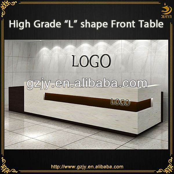 Customized Newly Design Beauty Salon Reception Desk For Customer