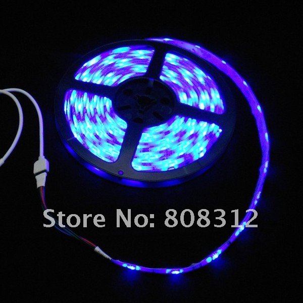 Free Shipping 10M 5050 RGB waterproof Flexible Strip tape 30led/Meter + IR 24 key controller + 1 to 3 rgb connector + DC cable