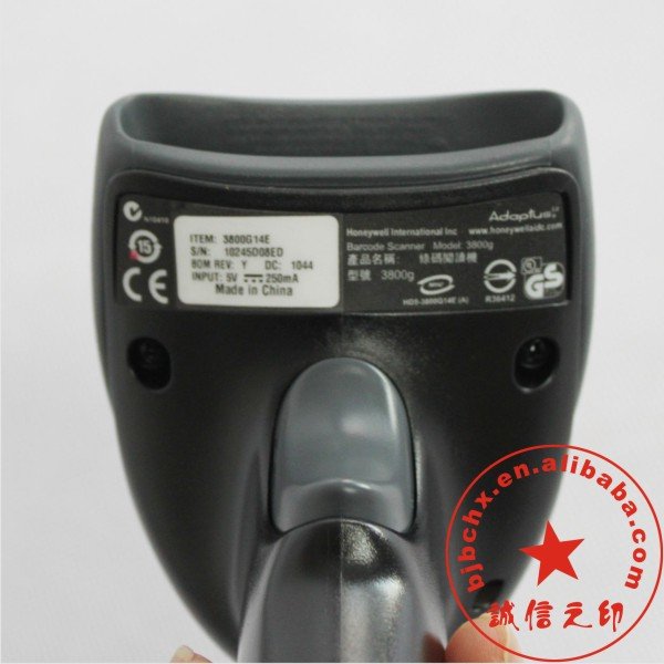 barcode scanner gun. Honeywell 3800G Barcode Scanner Laser scanning gun HHP3800G IT3800G image