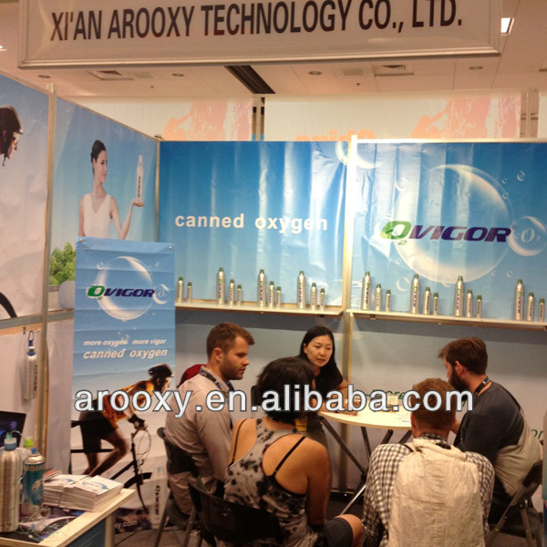 portable canned oxygen /portable oxygen spray with CE certificate