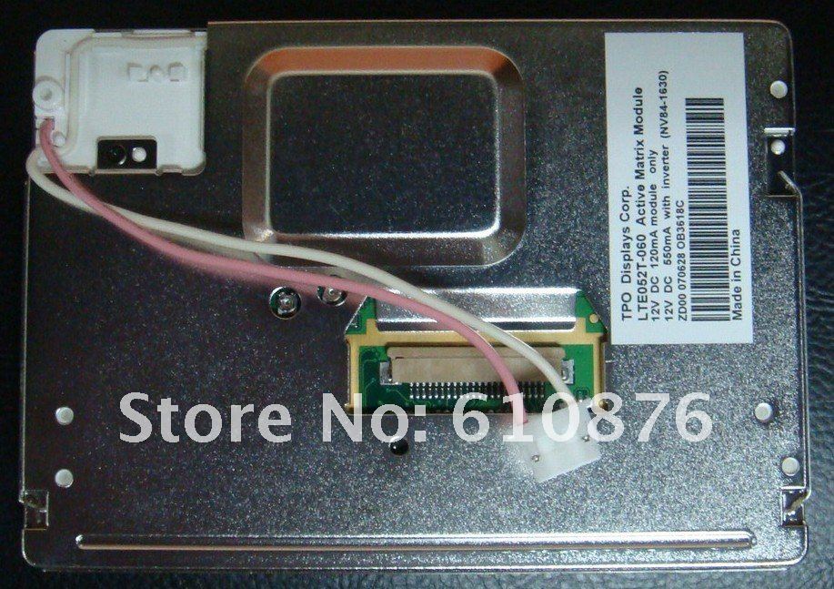Original LTE052T-060 TFT LCD Display,lcd module