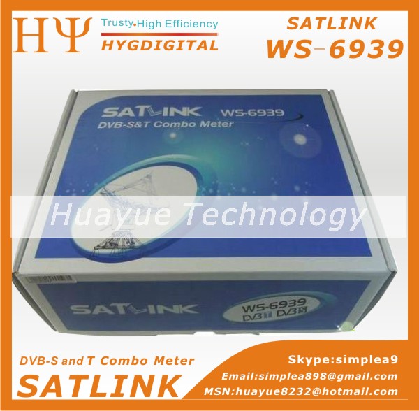 Wholesale Satlink WS-6939 WS6939 4.3" LCD Display Satellite & Terrestrial